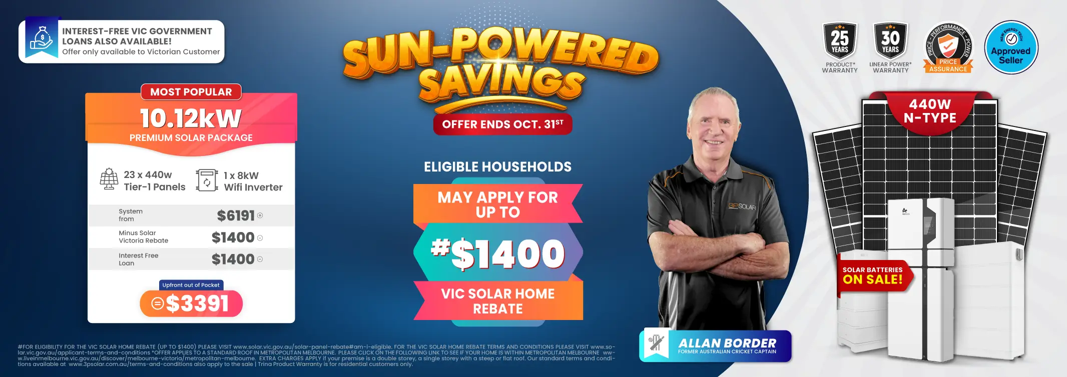 Solar Panel Offer At Victoria