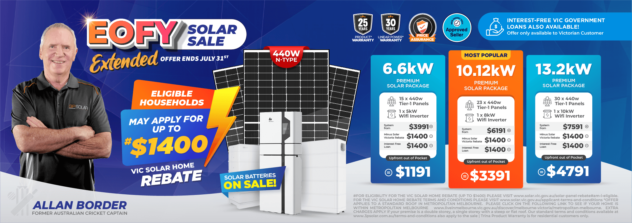 Solar Panel Offer At Victoria